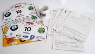 TOP GEAR; A collection of items from ex- Top Gear and motoring journalist Frank Page.