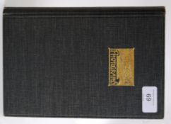 PHOTO ALBUM: A charming local interest 1920's photograph album all of a local unknown family