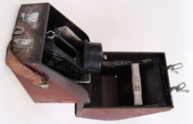 BUBBLE SEXTANT: An original Second World War WWII era Air ministry Bubble Sextant instrument.