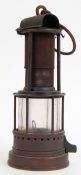 CLANNY LAMP: A rare 19th century miners Clanny Lamp.