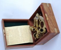 SEXTANT: A limited edition Nauticalia 1997 issued 4562 ' Campbell's Sextant ' within the original