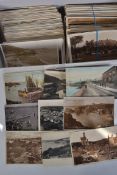 West Country postcards in box - all Vintage Devon & Cornwall - approx 375