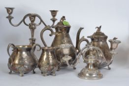 A collection of good quality silver plate from the 20th century.