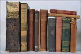 A collection of books to include A Book About Travelling Past and Present: The Sedan Chair,