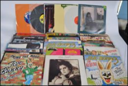 A collection of 122 vinyl records to include both album's and singles with many different artists