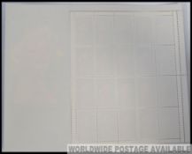 A sheet of unused Legends of Hollywood stamps featuring Marilyn Monroe twenty stamps in total