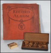 A large amount of vintage unused bamboo gramophone needles along with a small selection of 78rpm