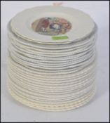 A large collection of Royal Cauldon Bristol Ironstone plates. Approx.