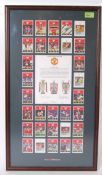 MANCHESTER UNITED: A limited edition ' The United Review ' commemorative signed display.