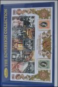 Coins: Commemorative Limited Edition coin / stamp cover - Benham with a full Gold Sovereign 2003 -