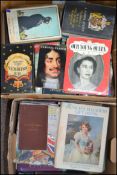 A collection of 20th century and older Royal commemorative books to include reference,