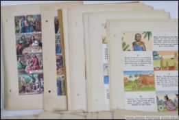 A charming and unique collection of original vintage Cine-slide projector artwork.