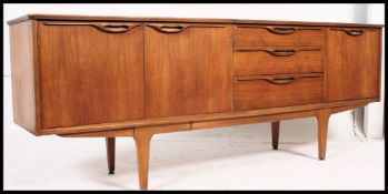 A retro 1970's Danish influence teak wood sideboard dresser.