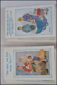 An album of 150+ comic postcards to include Bamforthe and approx 50 Donald McGill