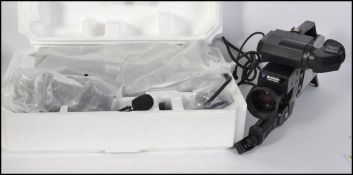 A pair of boxed ( New Old Stock ) with original packaging Hiachi VHS Video recorder cameras.