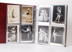 A good album of Edwardian (and some later) postcards / photographs of actors, actresses,