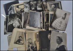 A large collection of photographic prints by Royal photographer Marcus Adams (1875-1959) and his