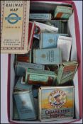 A large collection of cigarette cards in packets to include many subjects, Wills,