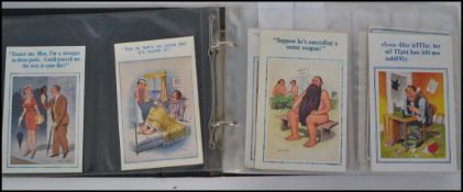 DONALD McGILL postcards SAUCY SEASIDE type.