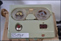 A vintage GEC ring dial telephone, along