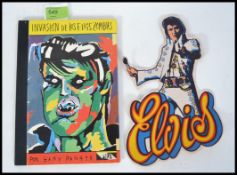 An unused vintage Elvis transfer, along