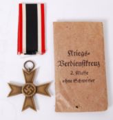 WAR MERIT CROSS: German issue kriegs ber