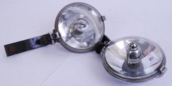 CAR LIGHTS: A good pair of vintage Lucas