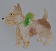 An early vintage celluloid brooch in the