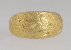 A vintage hallmarked 925 silver vermeil