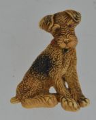 An early vintage celluloid brooch in the