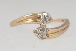 A vintage hallmarked Sheffield 9ct gold