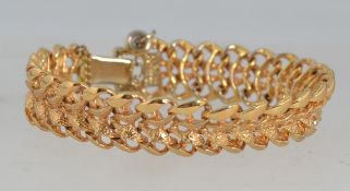 A vintage Sarah Coventryyellow metal but