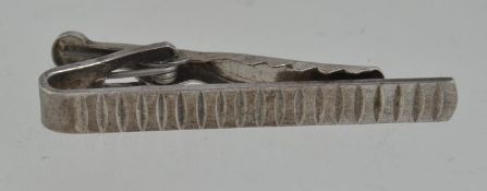 A 925 silver tie clip. Marked Sterling s