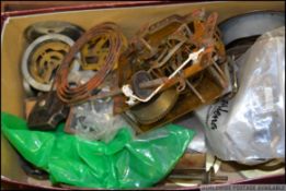 Mixed lot of various clock movements and mechanisms plus many parts along with at least 3 part