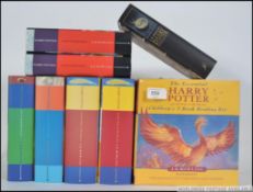 HARRY POTTER: A collection of First Edition Harry Potter books - to include a Three Book Reading