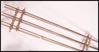 2 large Victorian pine laundry rails / airers.