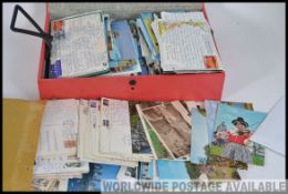 A large collection of postcards circa 20th century to mainly include topographical, seaside,