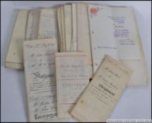 1840s-1950s Range of legal documents - many on VELLUM.