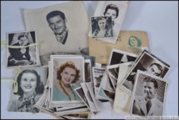 A fabulous black and white photograph of Errol Flynn taken by the vendors grandmother when Flynn