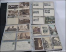 POSTCARDS; Collection of vintage KENT. 964 picture cards packed into two albums.