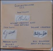 Bristol Interest - An autograph book belonging to Roger Bennett of Blue Notes and Radio Bristol