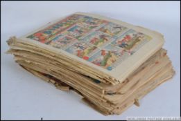 A large collection of 132x vintage 1930's ' Bubbles ' cartoon comics, all from the 1930's.