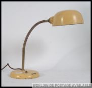 A vintage mid century anglepoise / gooseneck desk lamp,