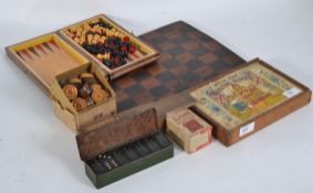 A collection of vintage games etc to include British Made Building Blocks.