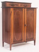 A fine Edwardian mahogany drinks cabinet.