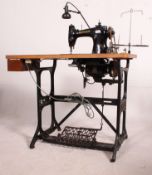 Industrial Singer sewing machine ( Serial No EH113719 ) .