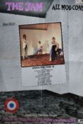The Jam - All Mod cons poster,