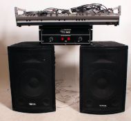 A pair of Citronic CL 300D mixing decks, a Pace amp,