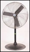 A very large oversized industrial bladed fan.