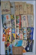A collection of cigarette and tea cards from Wills, Players and Brooke Bond to include Tennis,
